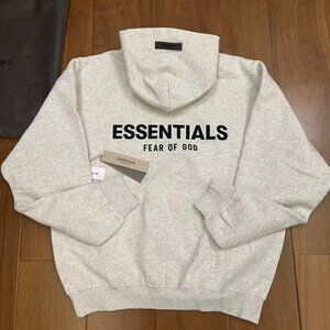 Essentials Light Grey Hoodie